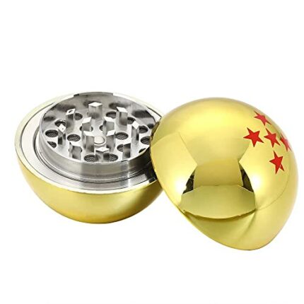 Herb Grinder, Dragon Ball Z Grinder,3 Part 2 inch Zinc Alloy Metal Grinder,Anime Grinder Gifts
