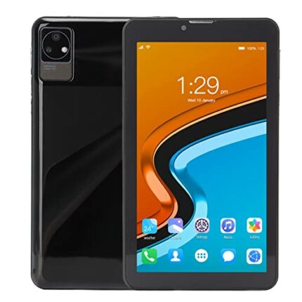 ASHATA Android 10 Tablet, 7Inch 2GB RAM 32GB ROM Octa Core 5G WIFI Tablet, Dual SIM Dual Standby Dual Camera 3500mAh Battery Dual Band Kids Table