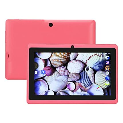 ciciglow 7 Inch Kids Tablet, for Android 7.0 HD Display LCD Tablet 1GB RAM 8GB ROM Storage, 2.4G 5G Dual Band, Front 30W Rear 200W, Bluetooth Lea
