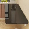 Folding Wall Mounted Table Multi-Function Wall Mount Laptop Desk Writing Desk Home Office Computer Desk, Drop Leaf Table,C-80 * 50cm/31.5 * 20in