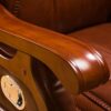 YT.JYUERI Relax Comfortably Safe Managerial Chairs Ergonomic Executive Office Chair, Boss Chair Liftable and Rotatable High Back PU Leather Swive