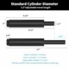 HEADMALL Office Chair Cylinder Replacement and Removal Tool Hydraulic Cylinder Gas Lift Piston Replacement Parts for Office Chair Heavy Duty 400l