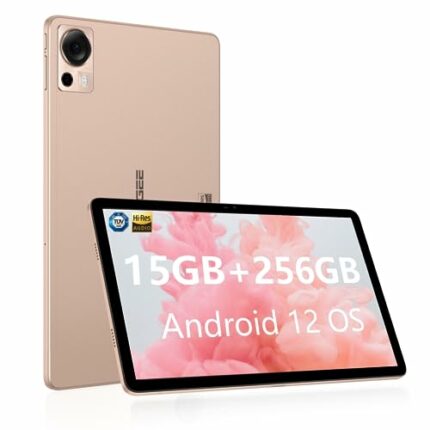 DOOGEE T20 Tablet 10.4 Inch 2K FHD+, 15GB RAM + 256GB ROM (TF 1TB), Octa-Core Android 12 Tablet with Dual 4G, 2.4/5G WiFi TÜV Certified 8300mAh T