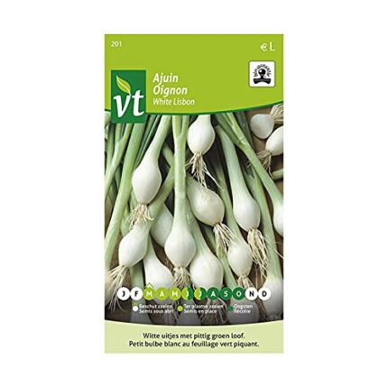 White Lisbon Onion Bio Seeds - Spring Onions - 2 g - Seeds: 450