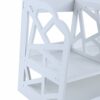 Table Bookcase, Mini Storage Cabinet, Small Bookcase, Desk Organizer for Small Bookcases, Small Bookcase for Home and Office, 30 x 21 x 40 cm
