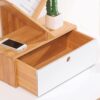 ZYING Simple Home Small Bookshelf, Floor Office Desktop Storage Rack Creative Bookshelf