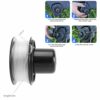 2 Sets Lawn Mowers Spools Replacement Kits Spools with Spool Cap Springs RS-136-BKP 143684-01 682378-02 68223500 Compatible with Black & Decker A