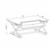 LEIGE Adjustable office and home folding table Folding table Garden Tables dining table Stand Office Stand Computer Stand