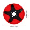 TEHAUX 2 Sets Farm Weeder Machine Grass Accessories for Trimmer Garden Weeding Home Cutting Blades Replacement Trimmers Brushcutter Lawn Mower Br