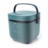 1.2 Liters Mini Rice Cooker, For 1-2 Person, Supports Preset and Keep Warming, 4 Multicooker Functions to Make Rice, Soup, Porridge, Cake