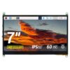UCTRONICS 7 Inch IPS Touch Screen for Raspberry Pi 4, 1024×600 Capacitive HDMI LCD Touchscreen Monitor Portable Display for Raspberry Pi 4 B, 3 B
