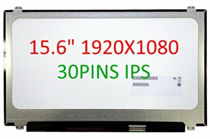 Fullcom New 15.6 inches Compatible with OMEN Laptop 15-AX210ND / 15-AX210NR fit N156HCA-EAA, N156HCA-EAA Laptop Replacement Screen
