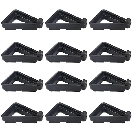 24 Pcs Pot Toes Plant Pot Feet Invisible Flower Pot Risers Potted Triangle Toes Potted Plant Stand for Indoor and Outdoor Pot Lifters Supports Pl