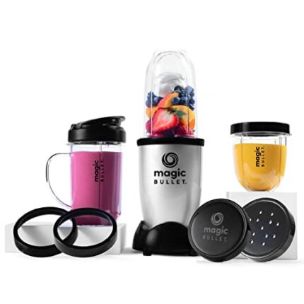 The Original Magic Bullet Blender, Mixer & Food Processor 11-Piece Set (Black) (As Seen on High Street TV)