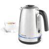 Salter EK5557 Lumie 1.7L Jug Kettle – Fast Boil, Auto-Shut Off and Boil Dry Sensor, Anti Limescale Filter for Easy Cleaning, Stainless Steel with