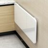 Folding Wall-Mounted Drop-Leaf Table, Floating Laptop Desk Kitchen Dining Table For Small Space, Computer Desk For Home Office,100cm*40cm