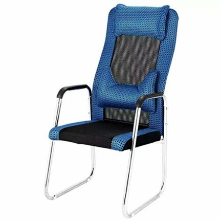 LRDOGGY Office Chairs with Arms and Back Support, Swivel Desk Chair for Home, Mesh Office Chair with Arms, Lumbar Support, Tilt Mechanism, Adjust