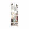 VERAMY Tall Bookshelf Floor Standing Bookcase Storage Rack Multi-Layer Shelves Tree Bookshelf Large Capacity Bookshelf Organizer Shelves For Livi