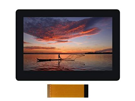 Waveshare 5inch DSI Touch Display for Raspberry Pi 4B/3B+/3A+/3B/2B/B+/A+, Thin & Light Touch Screen 800×480 Resolution IPS Display, Support 5-Po