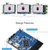 3.2inch HDMI IPS LCD Display (H) Compatible Raspberry Pi/Jetson Nano/PC, 480×800, No Touch Screen, Adjustable Brightness