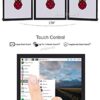 4inch Square IPS Display Capacitive Touch Screen LCD (C) DPI Interface Resolution 720×720 Low Power Solution for Raspberry Pi 4B/3B+/Zero W etc @