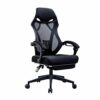 LEIGE Ergonomic Office Chair Mesh Chair Heavy Duty Office Chair, Adjustable Headrest and Armrest, Home Office Chair with Tilt Function and Positi