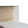 N/A Office Desk Computer Desk Laptop Study Desk L Shape Desk with 4 Tiers Bookshelf Home Office Workstation (Color : A)