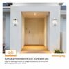 Bianco PIR Lights Outdoor - Outside Lights Mains Powered - Security Lights with Motion Sensor Mains Powered - IP44 Rated Wall Lights - E27 LED Co