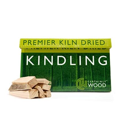 Certainly Wood Kindling - Kiln Dried Natural Firelighters for Woodburning Stove Open Fire Bbq Pizza Oven Fireplace Chimenea Barbecue Firepit - 2.