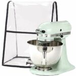 Transparent Cover for KitchenAid Stand Mixer, Large Size Covers with Organizer Bag Compatible 4.5-6 Quart KitchenAid Mixer, Fits All Tilt Head &