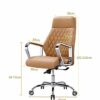 DSJ Multifunctional, Swivel Chair, High-Grade Business Chair, Home Office, Office Chair, Chair Office Computer Chair Beige Office Chair Rotating