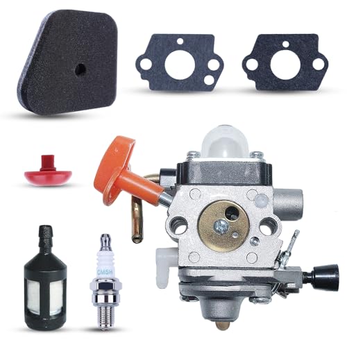 Haishine Carburetor Kit for STIHL FS87 FS87R FS90 FS90R FS100 FS110 FS110X FS130R FS130 HL100 KM90 KM100 Carburetor String Trimmer Brushcutter La