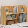 NXYJD Bookshelf, Standing Bookcase Small Space Book Shelves Rack for Living Room, Home, Office Compact Storage Organizer