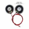 VSDISPLAY 8ohm 2W Speaker Size with PH1.25 Connector, fit LCD Controller Board, Such as VS-TY2660H-V818 /-V815/-V812/-V661 VS-RTD2556HM-V2-40pin