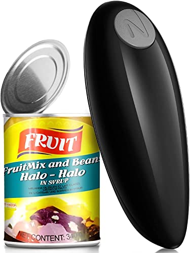 Electric Can Opener, Electric Tin Openers for Arthritic Hands Has A One-button Switch, Which Is Safe to Use And Does Not Hurt Hands, Automatic Ca
