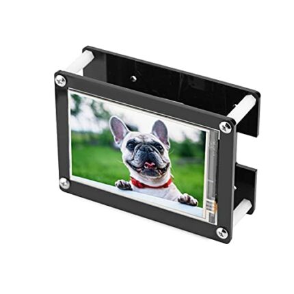 Eboxer 3.5 Inches 1080P IPS Display for Raspberry Pi with Black Acrylic Case, Raspberry Pi Screen Monitor, PC Computer DIY Sets Kits Accessory, T
