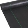 wohohoho 6.6ft x 16ft Weed Control Membrane, 2m x 5m Garden Weed Membrane Heavy Duty Landscape Weed Control Fabric, 3.2oz Weed Suppressant Membra