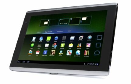 Acer ICONIA TAB A500 10.1-inch LED Tablet (nVidia Tegra 2 Dual cortex A9, 1GB RAM, 16GB SSD, WiFi, Bluetooth, Webcam, Android 3.0 Honeycomb, up t