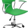 Piqueras and Crespo 214 – Ergonomic Office Chair with Fixed Arms, Adjustable Height and 360 Degree Rotating