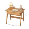 JYDQM Small Desk Solid Wood Small Apartment Office Computer Desk Home Student Bedroom Student Study Table Without Chair