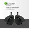 OFITURIA Office Chair Wheels, Standard