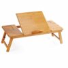 EYHLKM Computer Desk - Solid Wood Home Portable Liftable Folding Study Small Desk Dormitory Bed With Drawer Laptop Table Mini Lazy Table