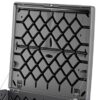 Rubbermaid Outdoor Easy Install Deck Box, Medium, Weather Resistant, Gray for Lawn, Garden, Pool, Tool Storage, Home Organization