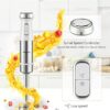 YISSVIC 1100W Hand Blender for Kitchen 4 in 1 Stick Blender with 800ml Beaker 500ml Food Chopper Variable Speed Control and Working Indicator