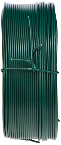 Merriway® BH00134 Plastic Coated Garden Wire, 1.2 mm x 0.75 (30 meters) - Green