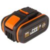 WORX WA3553 20V 4.0Ah Lithium Battery with Powershare Battery Platform