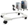 Seloom Computer Tower Stand, Desktop Stand, Adjustable Mobile CPU Stand with Rolling Caster wheels, PC Tower Stand Holder for Floor Carpet Gaming