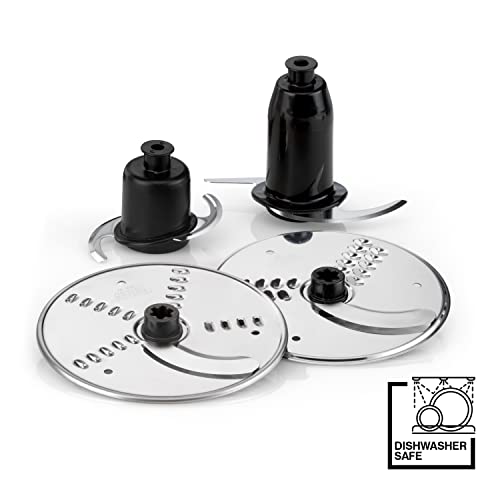 Cuisinart Easy Prep Pro | 2 Bowl Food Processor With 1.9L Capacity | Stainless Steel | FP8U, Silver