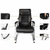 TJLSS Office Products Drafting Stool with Loop Arms in Computer Chair Home Office Chair Modern Simple Back Chair Staff Chair Game Chair Economic