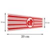 SUL Plastic Red & White Striped Classic Popcorn Holder for Movie Night Candy Container, Sweets Food Snacks Holders, Birthday Sleepover Party Trea